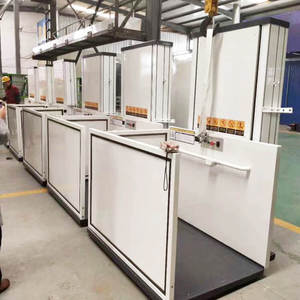 Ucuz fiyatlar uygun konut handikap elektrik engelli insanlar için hidrolik tekerlekli sandalye asansörü bariyer ücretsiz asansör - Product Image 2