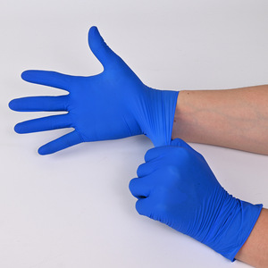 Guantes de Nitrilo Desechables de Grado Alimenticio, Gruesos, Impermeables, Resistentes al Aceite, para Uso Industrial y Doméstico, No Estériles, Libres de Látex, Lisos y Completos - Product Image 2