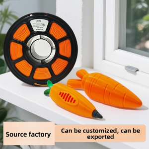 Filamento de Impresión 3D Sanci PETG Sellado Color Naranja Zanahoria 1.75mm Universal Compatible con Tuozhu AMS para China - Product Image 2