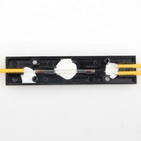 ABSMOD1X2 optik FBT Splitter 1:2 düzensiz 1x2 dengesiz çoğaltıcı 50/60/40/70/30/20/80/90/10 FTTH kutusu tipi SC UPC UPC ABS Fiber