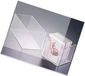 压克力 CD/DVD 展示架/丙烯酸展示盒盒