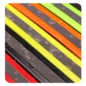 Correas de nailon recubiertas de TPU reflectante fluorescente de alta calidad <span class=keywords><strong>Collar</strong></span> de perro rollos embalados con logotipo personalizado impermeable y duradero - Product Image 6