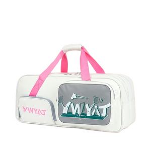 Custom Badminton Tennis Double Shoulder 3/6 Pack Thick <b>Mesh</b> <b>Bag</b> for Men's Women's Racket for Sport Gym Use - Product Image 1