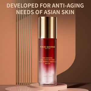 OEM/ODM Nicotinamide de ginseng personnalisé anti-âge Brume de visage <span class=keywords><strong>Toner</strong></span> hydratant sans alcool avec collagène de rose - Product Image 2