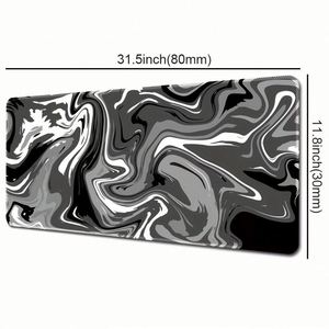 Design Factory-Designed <b>Large</b> Glass Two-Dimensional Computer <b>Desk</b> Mat Custom Anti-Slip Smooth Mouse Pad Office-Thickened - Product Image 4