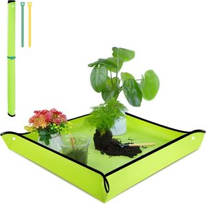 Coussin de siège pliable ultra-léger à double usage, tapis d'extérieur en polyester imperméable, transformable en plateau de rangement compact pour le camping et les pique-niques - Product Image 1