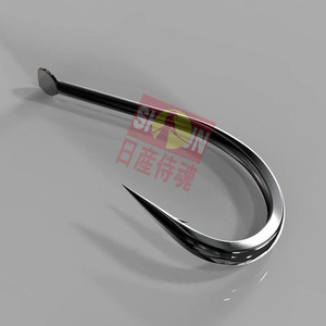 Hameçon de pêche Samurai Shodown Maru n° 15 aciers à haute teneur en carbone pour la pêche à la carpe en eau douce et en pêche en mer - Product Image 2