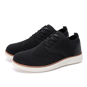 Chaussures de marche décontractées pour hommes, style baskets à enfiler, légères, respirantes, avec doublure en maille, semelle intermédiaire en PVC et semelle extérieure en PU, <span class=keywords><strong>hauteur</strong></span> de 5 <span class=keywords><strong>cm</strong></span> - Product Image 2