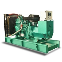 Générateur Cummins Diesel TAD754GE 180KW/225KVA à châssis ouvert, type silencieux, démarrage automatique ATS