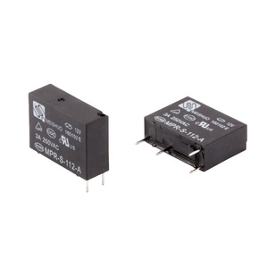 Meishuo MPR 0.2W 5A 250vac poder mini 5 pinos PCB 5v 3a relé eletrônico sensível 12v micro 4 pinos rele para AI robô