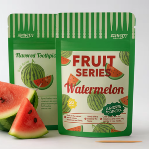 أعواد أسنان بنكهة البطيخ للمساعدة في الإقلاع عن التدخين، خالية من النيكوتين، أعواد أسنان بنكهة الفواكه - Product Image 1