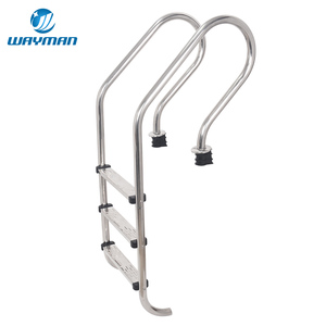Échelle en acier inoxydable résistante à la rouille de type combiné à 3 marches <span class=keywords><strong>pour</strong></span> piscines <span class=keywords><strong>hors</strong></span> <span class=keywords><strong>sol</strong></span> - Product Image 5