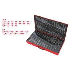 KS TOOLS-330,2650 Juego de brocas helicoidales de 1-13mm (230 piezas)-EAN 4042146207574 Juego de brocas de broca - Product Image 4