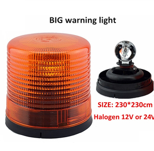 Đèn Cảnh Báo Xoay Lớn <span class=keywords><strong>Halogen</strong></span> 12/24V H1 Đèn Hiệu Cảnh Báo Quay Lớn Đèn Hiệu Xoay 360 Màu Xanh Hổ Phách Màu Đỏ Với Đế Cao Su 38114 - Product Image 2