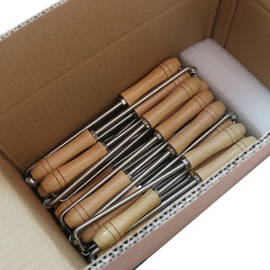 Bâtonnet de 30 cm de marque pour brûler les motifs sur gâteaux, biscuits, confiseries, avec poignée en fer et laiton pour brûler les moules - Product Image 6