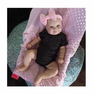 Poupée en silicone souple peinte en 3D à la main Poupées réalistes en silicone <span class=keywords><strong>Reborn</strong></span> 18 pouces à <span class=keywords><strong>vendre</strong></span> - Product Image 1