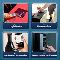 Новый двухчастотный 14443 NFC FPC RFID стикер двухчастотный Деактиватор бумажная этикетка для мобильных телефонов камеры винил