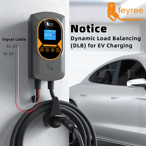 Feyree 7kW NACS for Tesla 1Phase EV Charger Station 32A Single Phase EVSE Wallbox Dynamic Load Balancing APP WIFI Control - Product Image 2