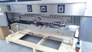 フライドポテトとフライドチキンフライヤーに使用される良質の商用ステンレス鋼75L電気フライヤー - Product Image 5