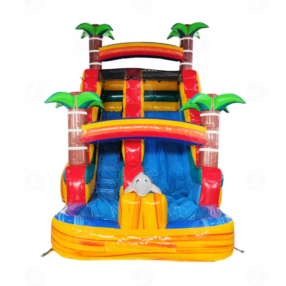2024 new factory customizable bouncing, fun party commercial amusement park children's inflatable water slide