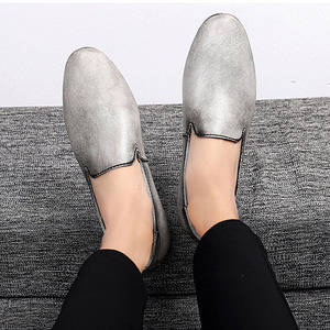<span class=keywords><strong>Mocasines</strong></span> <span class=keywords><strong>de</strong></span> Cuero Genuino para Hombre <span class=keywords><strong>de</strong></span> Alta Calidad, Planos, Transpirables, Duraderos, con Suelas <span class=keywords><strong>de</strong></span> Goma, para Uso Diario, Conducir y <span class=keywords><strong>Vestir</strong></span> - Product Image 4