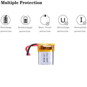 הקטן ביותר lipo 3.7v ליטיום סוללה ליתיום פולימר סוללה 401016 401015 <span class=keywords><strong>40mAh</strong></span> עבור אוזניות סוללה - Product Image 4