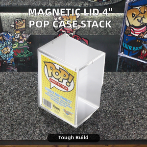 Modern 4 İnç Fun Ko Pops Kutusu, <span class=keywords><strong>Pop</strong></span> Shield Zırhı Sert İstiflenebilir Kutu, MANYETİK KAPAK, Kullanışlı İstiflenebilir Saklama - Product Image 2