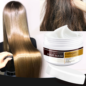 Masque capillaire au collagène hydratant pour cheveux colorés, secs et fins 100g – Usage professionnel et domestique - Product Image 6