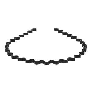 Diademas Metálicas para Hombres y Mujeres, Bandas para el Cabello Onduladas Unisex, Diademas Deportivas para Exteriores, Accesorios para el Cabello Elásticos y Antideslizantes - Product Image 3