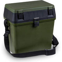 Boîtes de matériel de pêche étanches de grande capacité portables en gros pour la chaise de stockage de matériel de pêche en rivière, outil de stockage d'accessoires