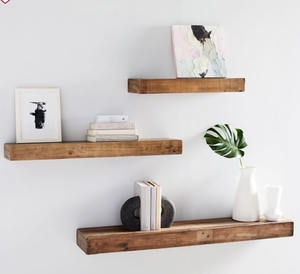 Premium Solid <strong>Walnut</strong> TV <strong>Floating</strong> <strong>Shelf</strong>,custom Board, Wall-mounted Foam , Heavy Duty Bracket - Product Image 1