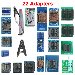 XGecu 22 adaptateurs pour programmeur T48 pour <span class=keywords><strong>EPROM</strong></span> T48 [TL866-3G] Programmeur à 22 adaptateurs, meilleur que TL866II Plus - Product Image 2
