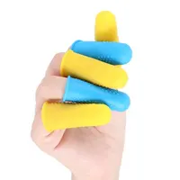 도매 미끄럼 방지 실리콘 고무 손가락 팁 커버 친환경 부드러운 손가락 커버 수호자 손가락 침대
