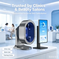 Analizador de Piel X con Pantalla Táctil, Instrumento de Diagnóstico, Almacenamiento Ilimitado en la Nube, Herramienta de Evaluación Facial Multidimensional