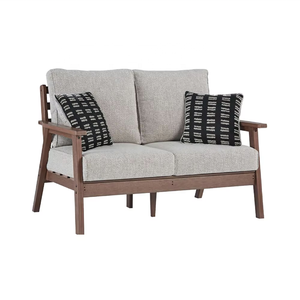 Ngoài trời HDPE bền sofa Patio ngoài trời ban công không thấm nước UV kháng khách sạn B & B muebles đồ gỗ ngoài trời - Product Image 1