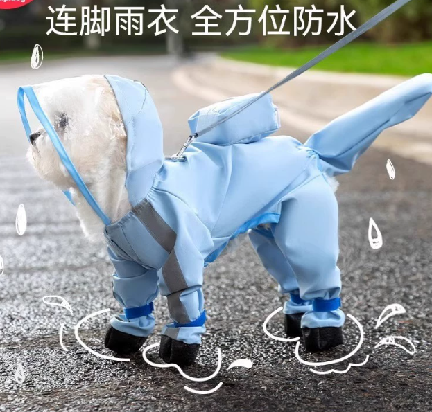 Nuages bleus [avec pieds et queue enveloppés]