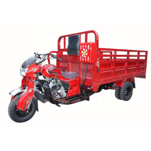 Tricycle puissant de 250 cm³ à essence, démarrage électrique/à manivelle, 5 vitesses, carrosserie ouverte, certifié CEE, 5 roues, pour le transport de marchandises lourdes - Product Image 1