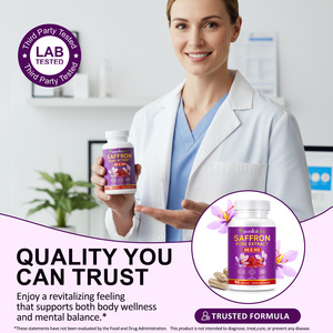 Acentiallabs Natürliche Bio-Safrankapseln zur Steigerung von Energie und Konzentration Vegane Reine Safranextrakt-Kapseln Nahrungsergänzungsmittel für Männer & Frauen - Product Image 6