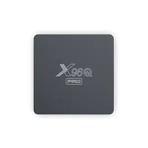 Excel Digital Hot selling Set Top Box X96Q Pro 2.4G/5G Dual WIFI 2GB 16GB Allwinner H313 Media Player H.265 TV Box