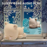 Bigsmartfish Tonies Audio Play Character Sleepy Friends - Sleepy Bear Contes et chansons pour le coucher en plastique PP rembourré de coton unisexe pour tous les âges