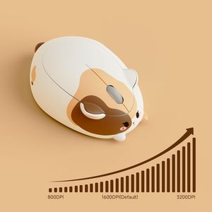 Ratón Inalámbrico Ergonómico Akko con Diseño de Gato, 3200DPI, Tri-Modo (3.0/5.0/2.4G), USB-<span class=keywords><strong>A</strong></span>, Clic Silencioso, Diseño de Dibujos Animados, <span class=keywords><strong>para</strong></span> Laptop/PC (Calico) en Stock - Product Image 4