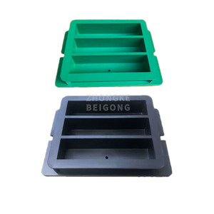 40*40*160 mét Đen nhựa ba gang xi măng vữa lăng kính khuôn/bê tông Cube khuôn 50 cái/hộp - Product Image 1