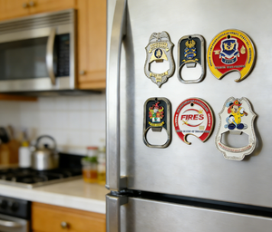 Ouvre-bouteille en métal en alliage de zinc magnétique de conception créative de dessin animé en gros personnalisé, ouvre-bouteille de bière d'anime, porte-clés - Product Image 6