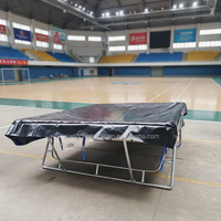 Gymnase Trampoline de saut sportif professionnel Trampoline de gymnastique Lit de saut professionnel