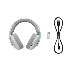 Logitech (G) G325 <b>Wireless</b> Blu <b>Wireless</b> Bluetooth Headset for Gaming, LIGHTSPEED, Low Latency, <b>Microphone</b> with Sound Positioning - Product Image 3