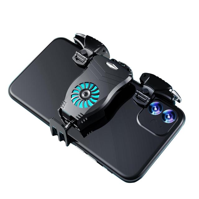 New G3 Wireless USB Burst-Fire PUBG Controller Button Pulse Phone Cooler All-in-One Set