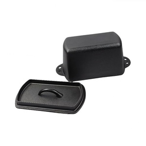 Four à pain en fonte Rôtissoire à <span class=keywords><strong>induction</strong></span> durable avec couvercle Plat de cuisson <span class=keywords><strong>rectangulaire</strong></span> pour la cuisson à la maison - Product Image 2