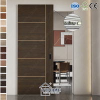 Pintu Geser Internal Tersembunyi Model Ghost Wall Standar Singapura, Pintu Geser dengan Rel Tersembunyi, Pintu Geser dengan Rel Tersembunyi