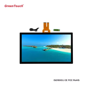 GT-CTP-Y55.0A-1 capacitivo touch screen 55 pollici multi touch screen del pannello con WEIDA ILITEK EETI controller usb