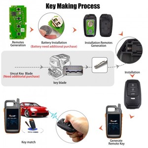 Xhorse vvdi công cụ chính xsto01en phổ vvdi xm38 chìa khóa thông minh Fob cho TOYOTA 4D 8A 4A chip hỗ trợ 312 314 315 434 tạo ra - Product Image 3